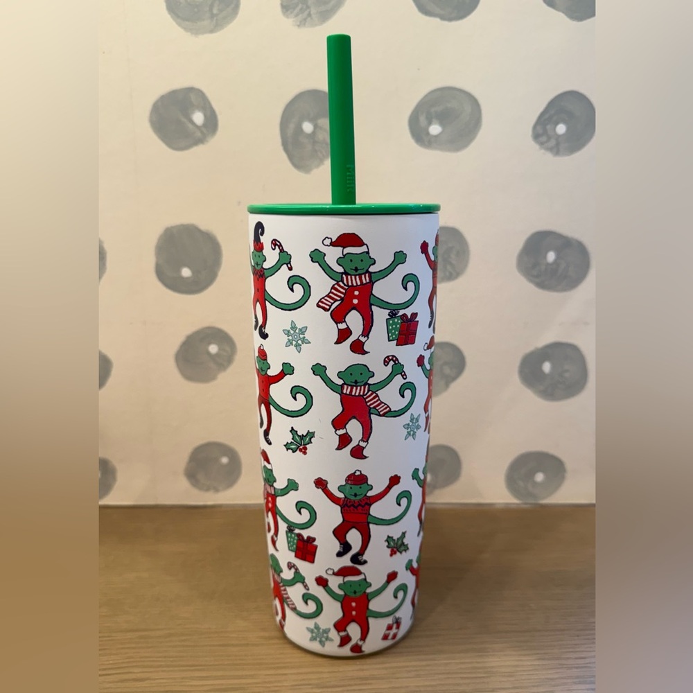 Brande new: Starbucks x Roller Rabbit: stainless steel cold cup